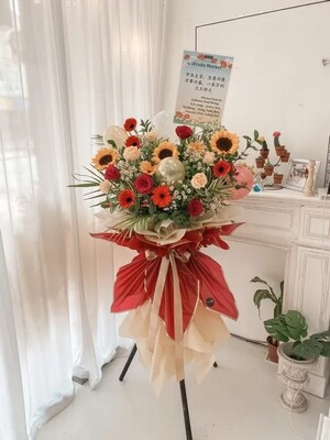 Taccy Grand Opening Flower Stand (By: Temptation Florist from Seremban)