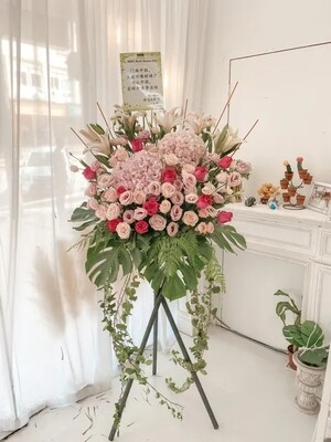 Congratulations Grand Opening Flower Stand (By: Temptation Florist from Seremban)