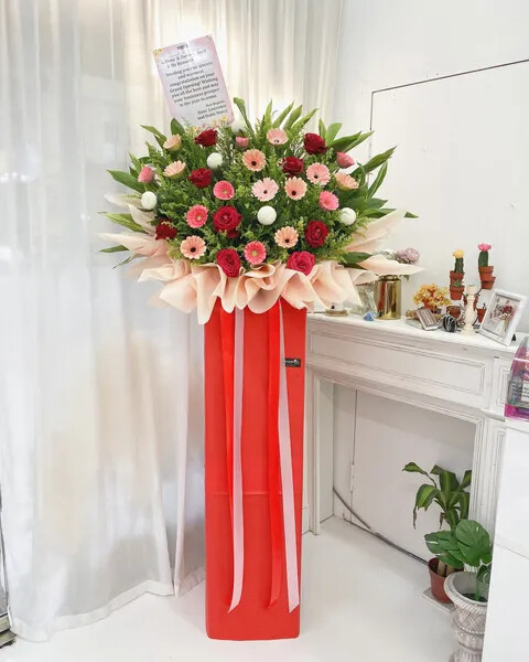 Dato Grand Opening Flower Stand (By: Temptation Florist from Seremban)