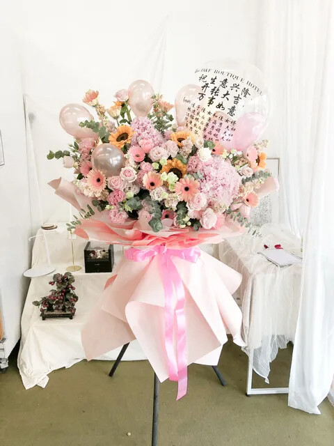 Aus Grand Opening Flower Stand (By: Temptation Florist from Seremban)