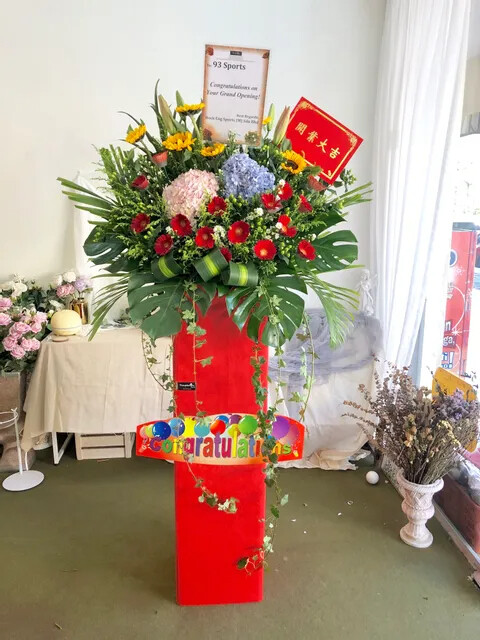 Morry Grand Opening Flower Stand (By: Temptation Florist from Seremban)