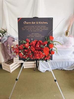 Hollywood Grand Opening Flower Stand II (By: Temptation Florist from Seremban)
