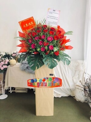 Kingdom Grand Opening Flower Stand (By: Temptation Florist from Seremban)