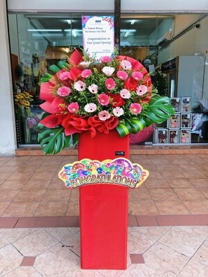 Faluros Grand Opening Flower Stand (By: Temptation Florist from Seremban)
