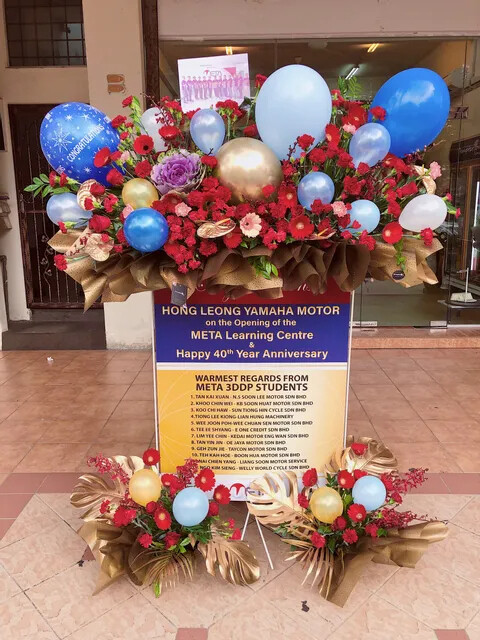 Fancious Grand Opening Flower Stand (By: Temptation Florist from Seremban)