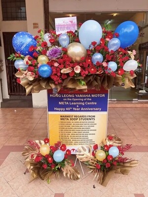 Fancious Grand Opening Flower Stand (By: Temptation Florist from Seremban)