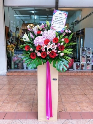 Natalie Grand Opening Flower Stand (By: Temptation Florist from Seremban)