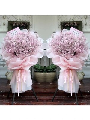 Baby’s Bright Grand Opening Stand (By: Temptation Florist from Seremban)
