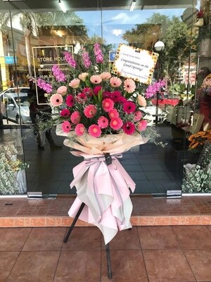 Wonderfully Opening Flower Stand (By: Temptation Florist from Seremban)