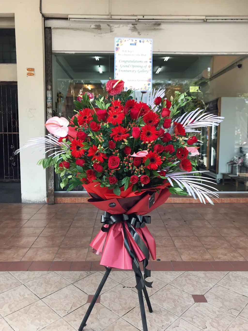 Paradise Grand Opening Flower Stand (By: Temptation Florist from Seremban)