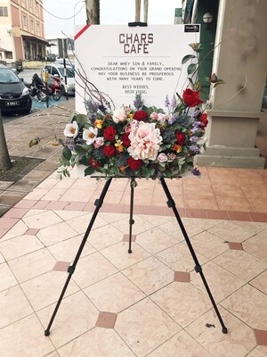 Hollywood Opening Flower Stand (By: Temptation Florist from Seremban)
