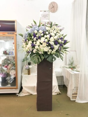 Jetta Condolence Flower Stand (By: Temptation Florist from Seremban)