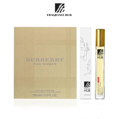 Burberry Classic EDP Lady 10ML Travel Size Perfume (Refill by Fragrance HUB) 🎁 FREE FH 15% Discount Voucher!