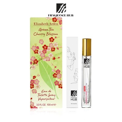Elizabeth Arden Green Tea Cherry Blossom EDT Lady 10ML Travel Size Perfume (Refill by Fragrance HUB) 🎁 FREE FH 15% Discount Voucher!