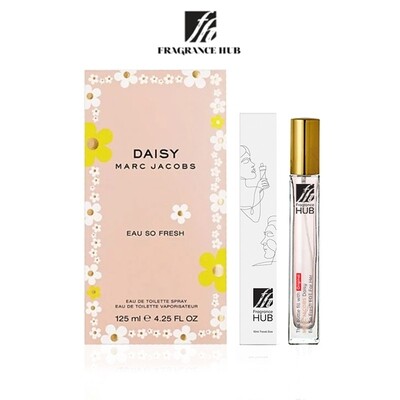 Marc Jacobs Daisy Eau So Fresh EDT Lady 10ml Travel Size Perfume (Refill by Fragrance HUB) 🎁 FREE FH 15% Discount Voucher!