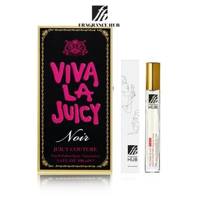 Juicy Couture Viva La Juicy Noir EDP Lady Travel Size Perfume (Refill by Fragrance HUB) 🎁 FREE FH 15% Discount Voucher!