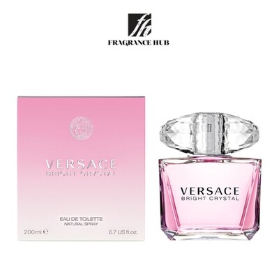 Versace Bright Crystal EDT Women 200ml (By: Fragrance HUB)