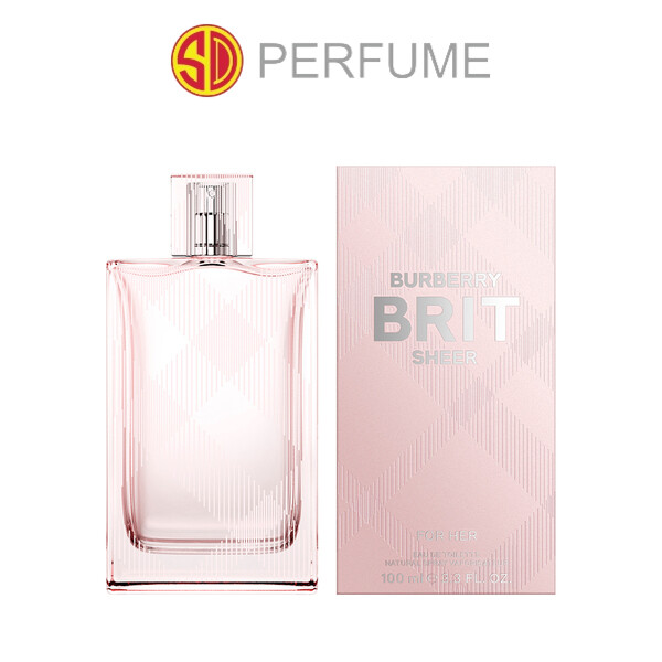 Burberry Brit Sheer EDT Lady 100ml  (By: SD PERFUME)