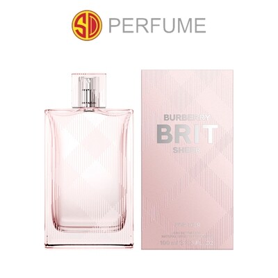 Burberry Brit Sheer EDT Lady 100ml  (By: SD PERFUME)