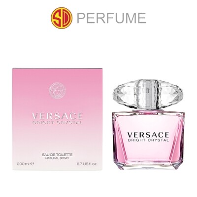 Versace Bright Crystal EDT Women 200ml (By: SD PERFUME)