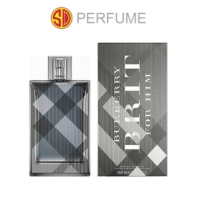 Burberry Brit For Him  EDT Men 200ml  (By: SD PERFUME)