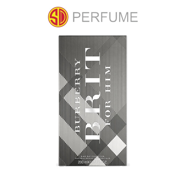 Burberry Brit For Him  EDT Men 200ml  (By: SD PERFUME)