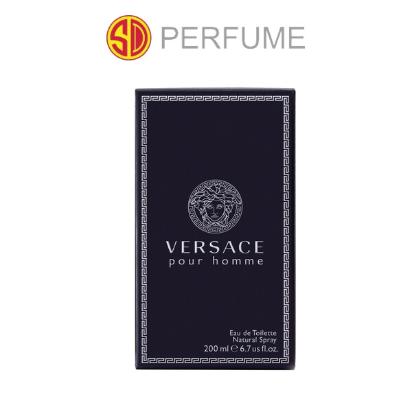 VERSACE POUR HOMME EDT MEN 200ml (By: SD PERFUME)