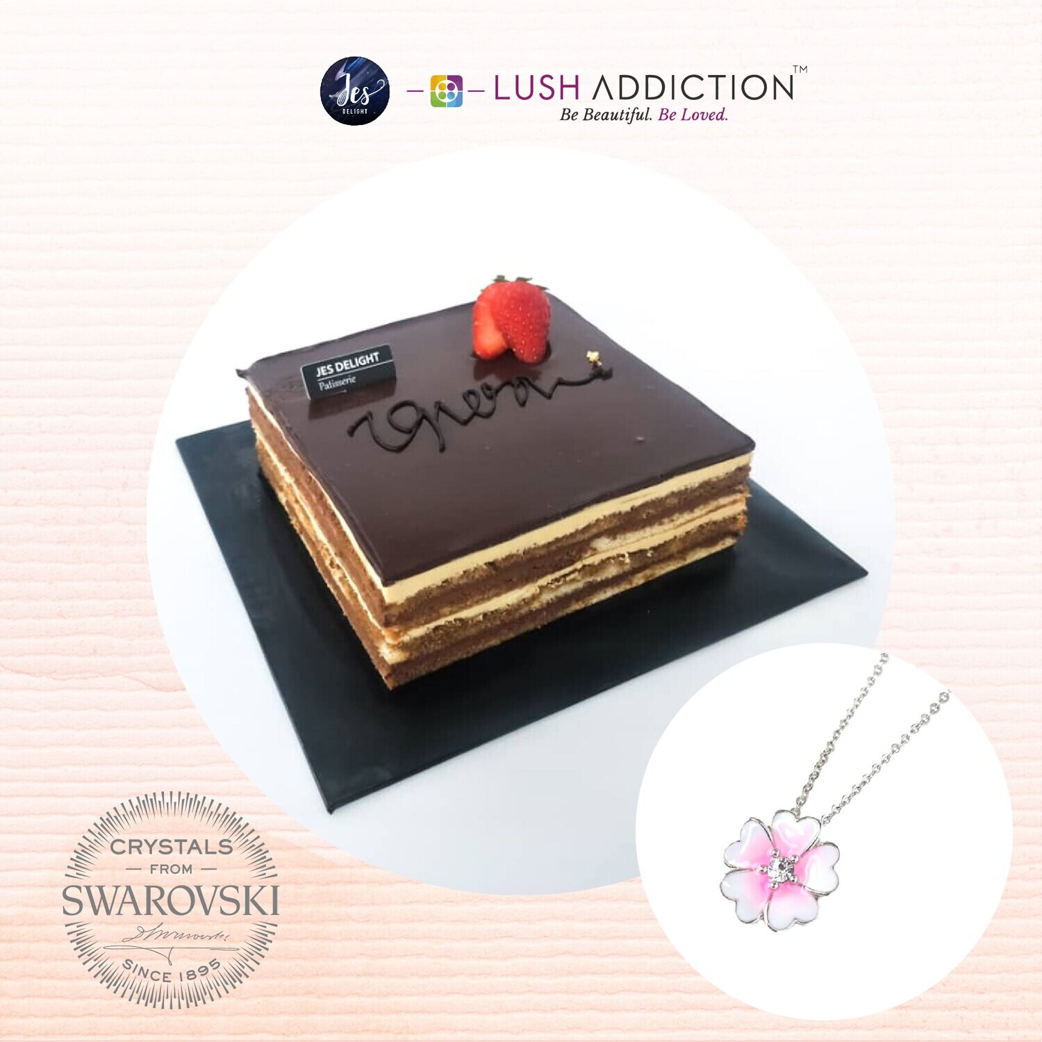 Opera Cake + Lush Primrose Necklace Bundle Deal (By: JES Delight from JB)
