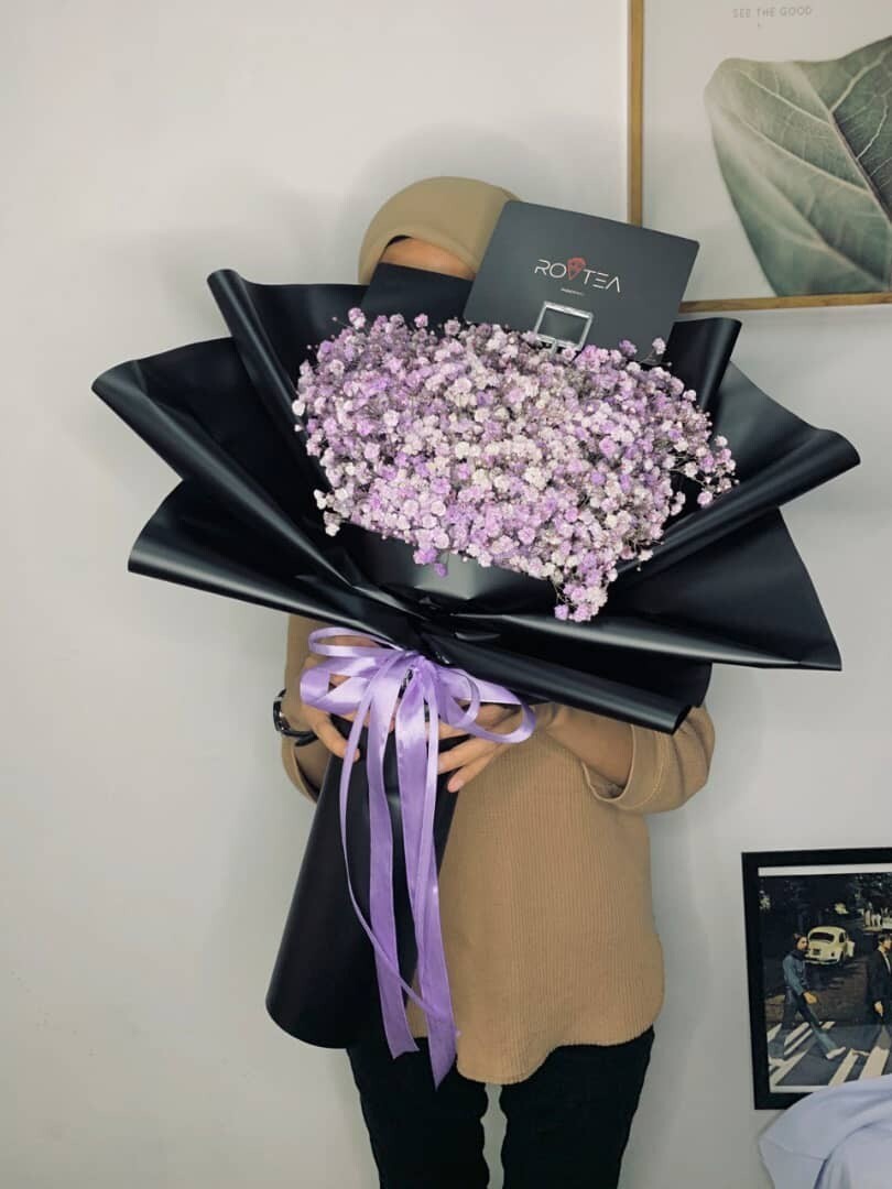 Baby Breath Size L Purple (By: Rovtea Empire from Ampang)