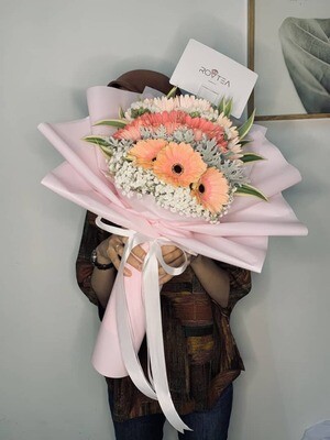 12 Daisy+Baby Breath XS  (By: Rovtea Empire from Ampang)