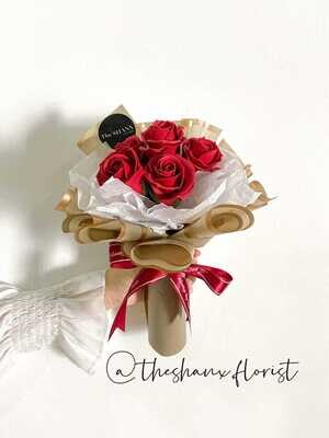 Red Roses For Love (Soap Flower) (By: The Shanx Florist from Melaka)