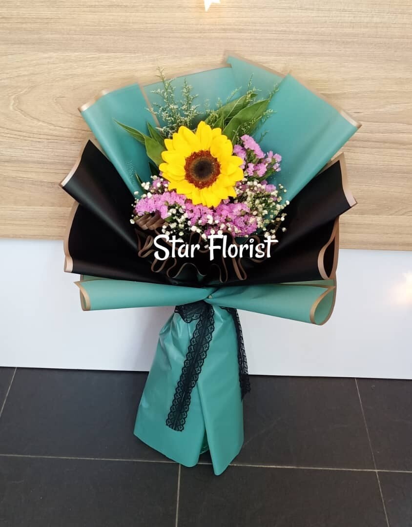 Sunflower Bouquet (By: Star Florist from Puchong)