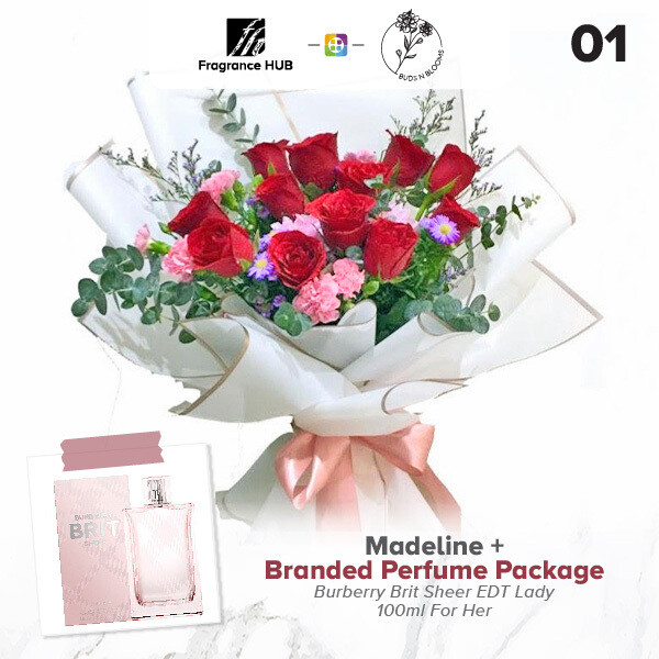 Madeline + Fragrance Hub Branded Perfume (By: Buds N Blooms from KL)