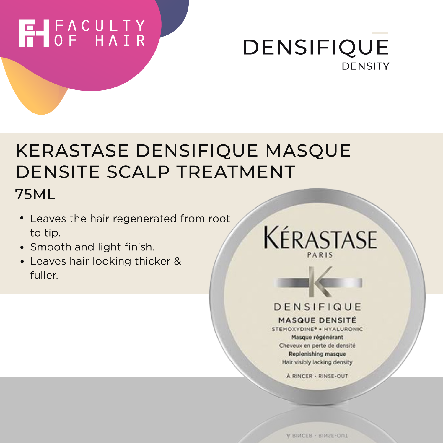 Kerastase Densifique Masque Densite Travel Size 75ml (By: Faculty of Hair)
