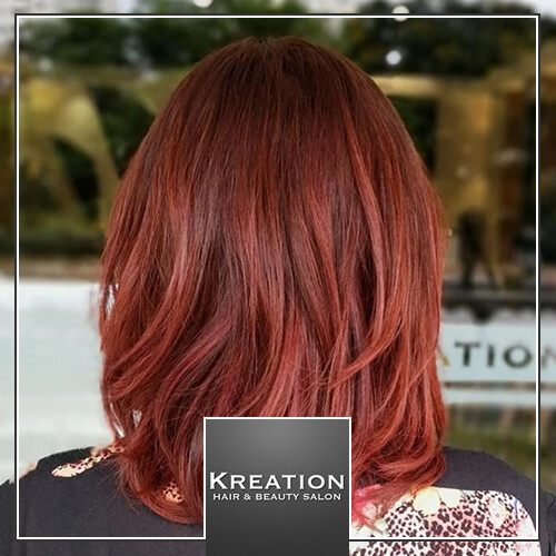 1 Time Lady Haircut + Colouring Package [3 hrs 30mins] (By: Kreation Hair &amp; Beauty Salon from Penang)