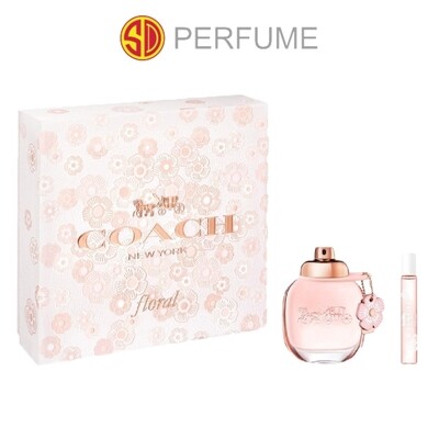 Coach Floral EDP Lady 50ml 2-in-1 Gift set  (By: SD PERFUME)