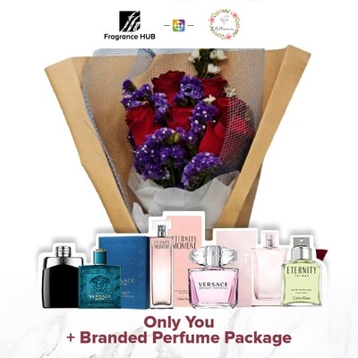 Only You + Fragrance Hub Branded Perfume (By: Flower 4 U from Petaling Jaya)