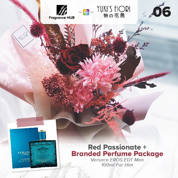 Red Passionate + Fragrance Hub Branded Perfume (By: Yuki Flori from Bukit Jalil)