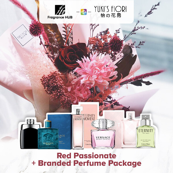 Red Passionate + Fragrance Hub Branded Perfume (By: Yuki Flori from Bukit Jalil)
