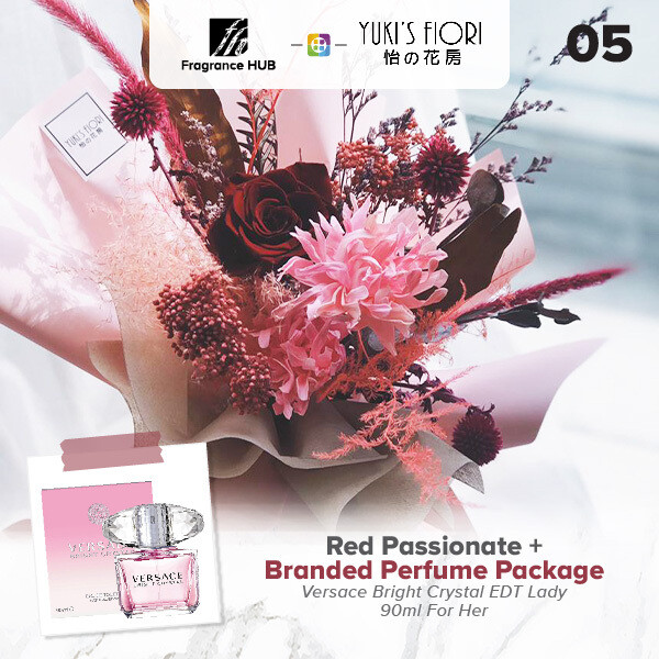 Red Passionate + Fragrance Hub Branded Perfume (By: Yuki Flori from Bukit Jalil)