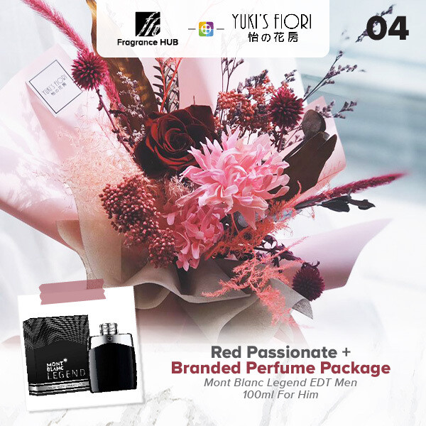 Red Passionate + Fragrance Hub Branded Perfume (By: Yuki Flori from Bukit Jalil)