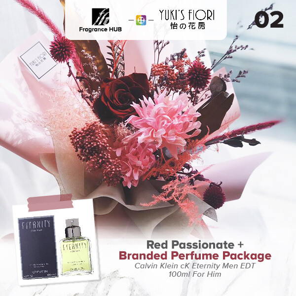 Red Passionate + Fragrance Hub Branded Perfume (By: Yuki Flori from Bukit Jalil)