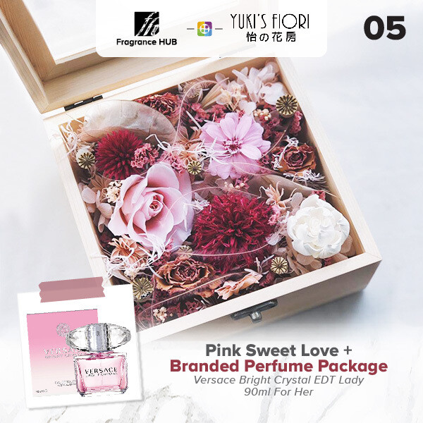 Pink Sweet Love + Fragrance Hub Branded Perfume (By: Yuki Flori from Bukit Jalil)