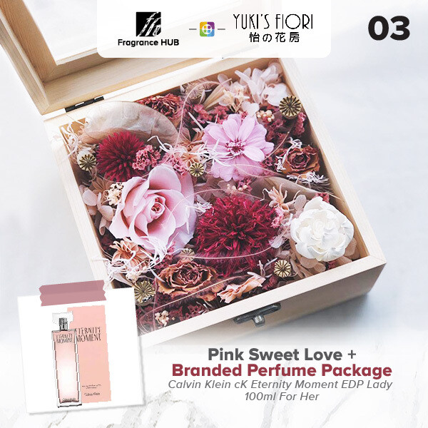 Pink Sweet Love + Fragrance Hub Branded Perfume (By: Yuki Flori from Bukit Jalil)