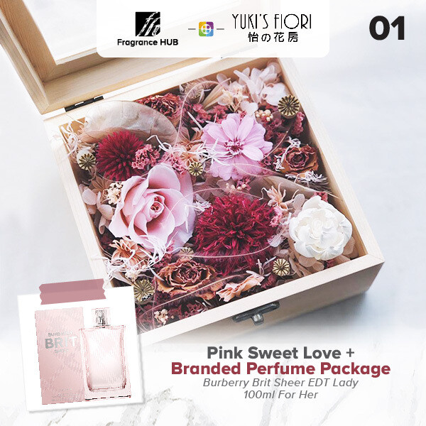 Pink Sweet Love + Fragrance Hub Branded Perfume (By: Yuki Flori from Bukit Jalil)