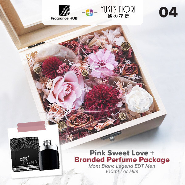 Pink Sweet Love + Fragrance Hub Branded Perfume (By: Yuki Flori from Bukit Jalil)