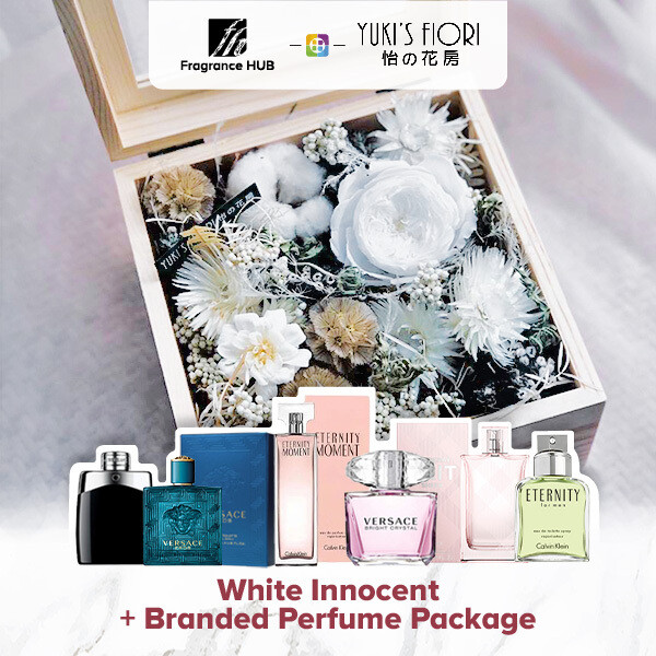 White Innocent + Fragrance Hub Branded Perfume (By: Yuki Flori from Bukit Jalil)