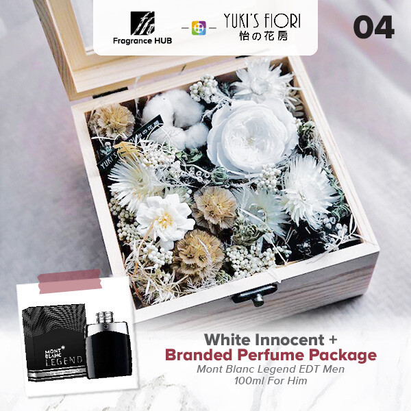 White Innocent + Fragrance Hub Branded Perfume (By: Yuki Flori from Bukit Jalil)