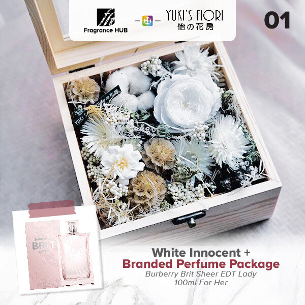 White Innocent + Fragrance Hub Branded Perfume (By: Yuki Flori from Bukit Jalil)