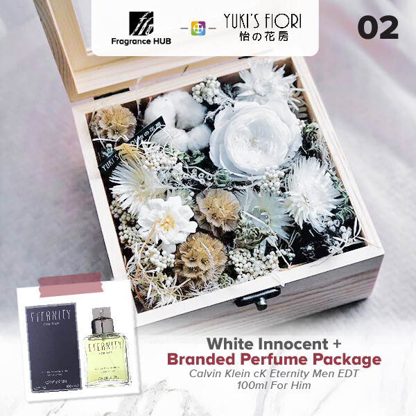 White Innocent + Fragrance Hub Branded Perfume (By: Yuki Flori from Bukit Jalil)